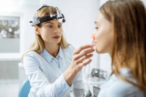 Physiotherapy procedure for the nose